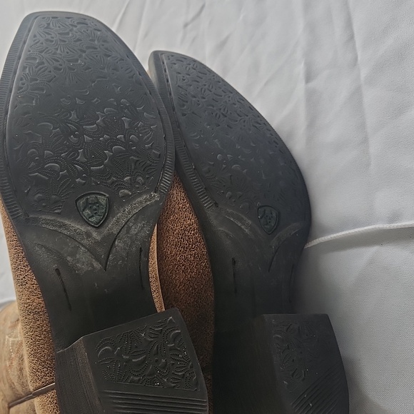 Ariat Brown Western Cowboy Boots - Picture 6 of 8